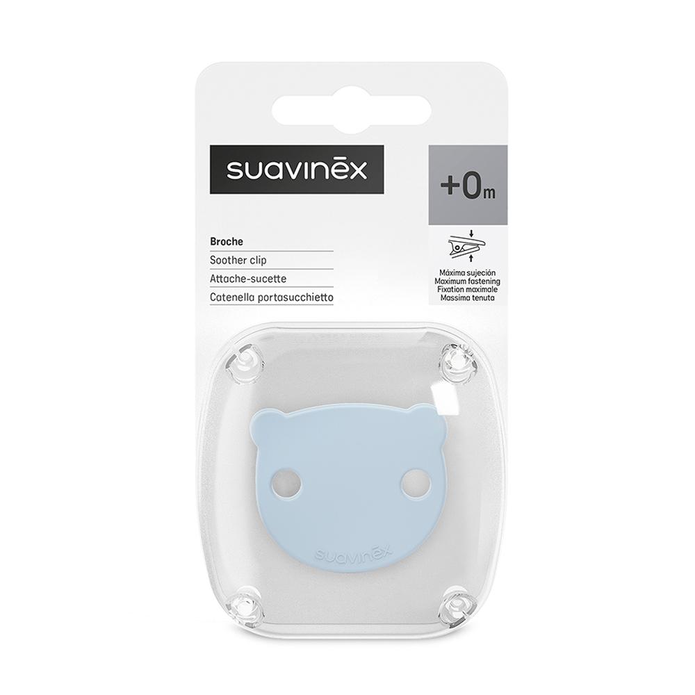 Держатель для пустышки Suavinex Wild голубой Держатель для пустышки Suavinex Wild голубой