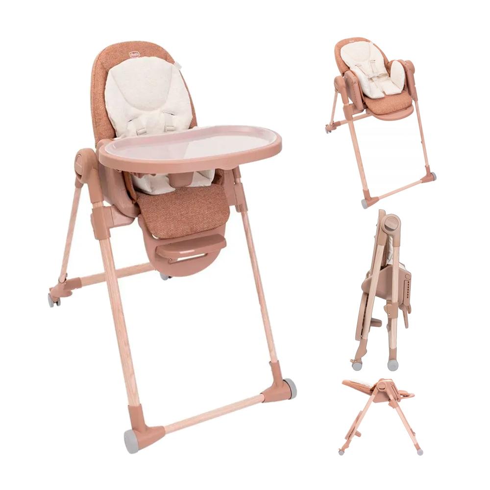 Стульчик для кормления Chicco Polly Armonia Terracotta