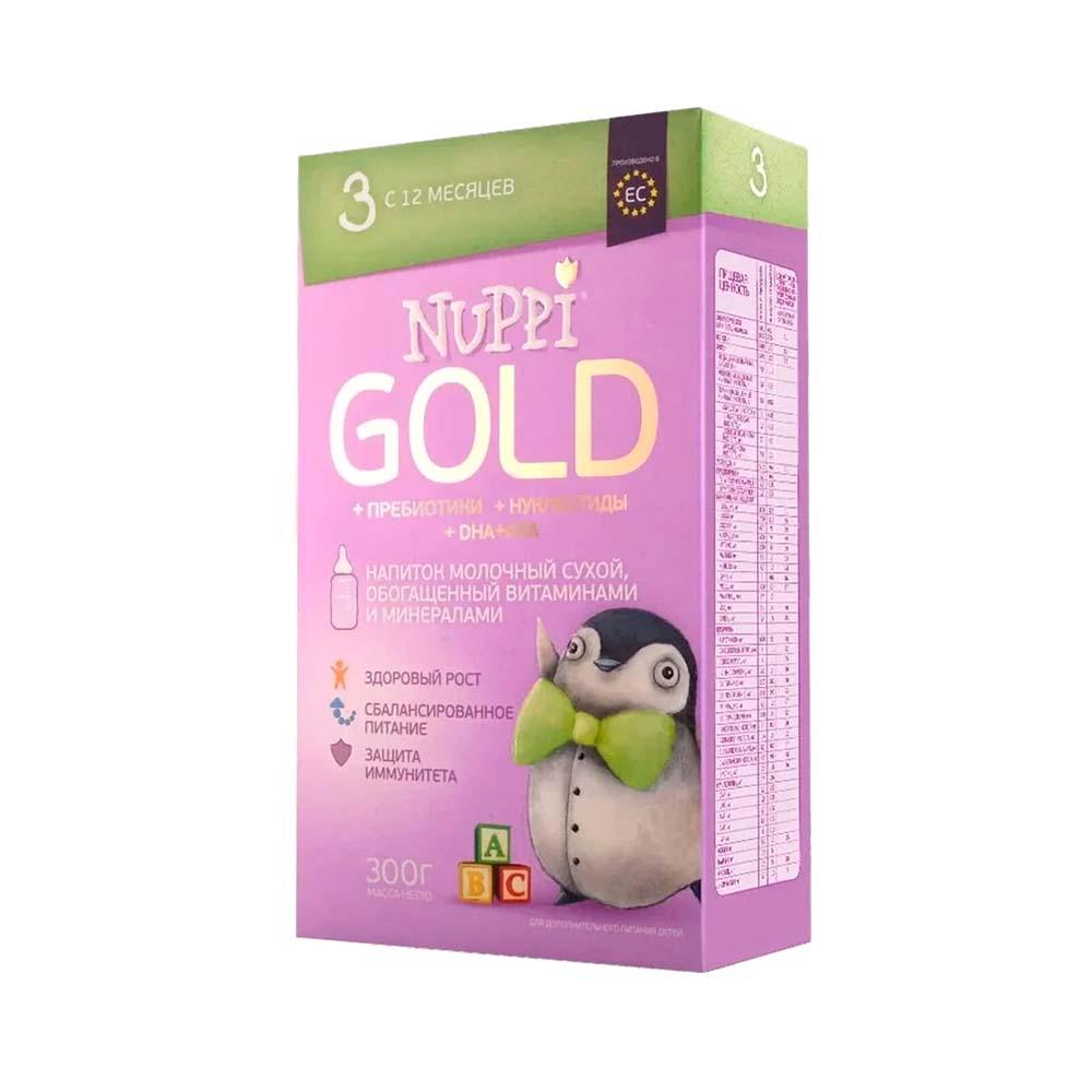 Cухая молочная смесь NUPPI GOLD 3 12м+    300 г