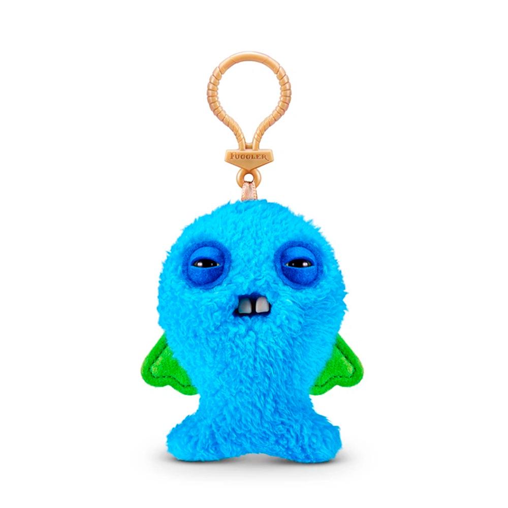 Мягкая игрушка-брелок FUGGLER HANG TAG синий пушистик 12см