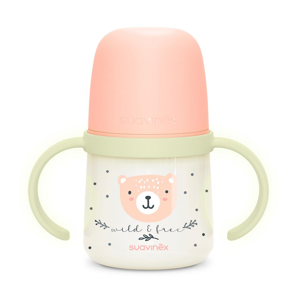 Поильник Suavinex ночной Wild розовый 6м+ Поильник Suavinex ночной Wild розовый 6м+