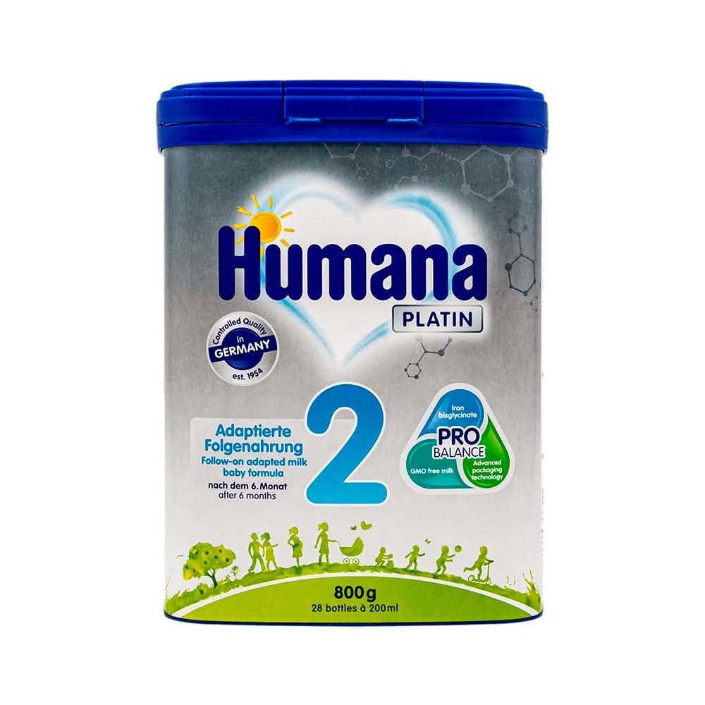 Сухая молочная смесь HUMANA Platin 2 6+  800 г