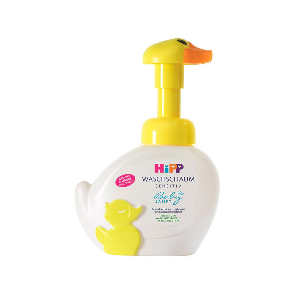 Пенка HiPP Babysanft Hand&Face Wash Foam 0м+ 250 мл