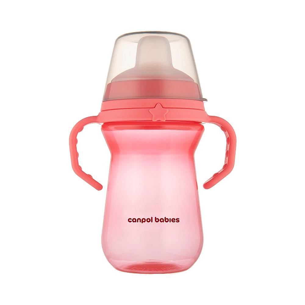 Поильник Canpol Babies FirstCup с силиконовым носиком 6м+ 250 мл