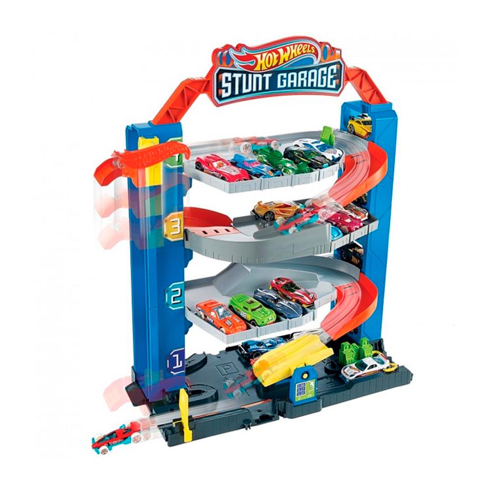 Игровой набор Hot Wheels Гараж для трюков