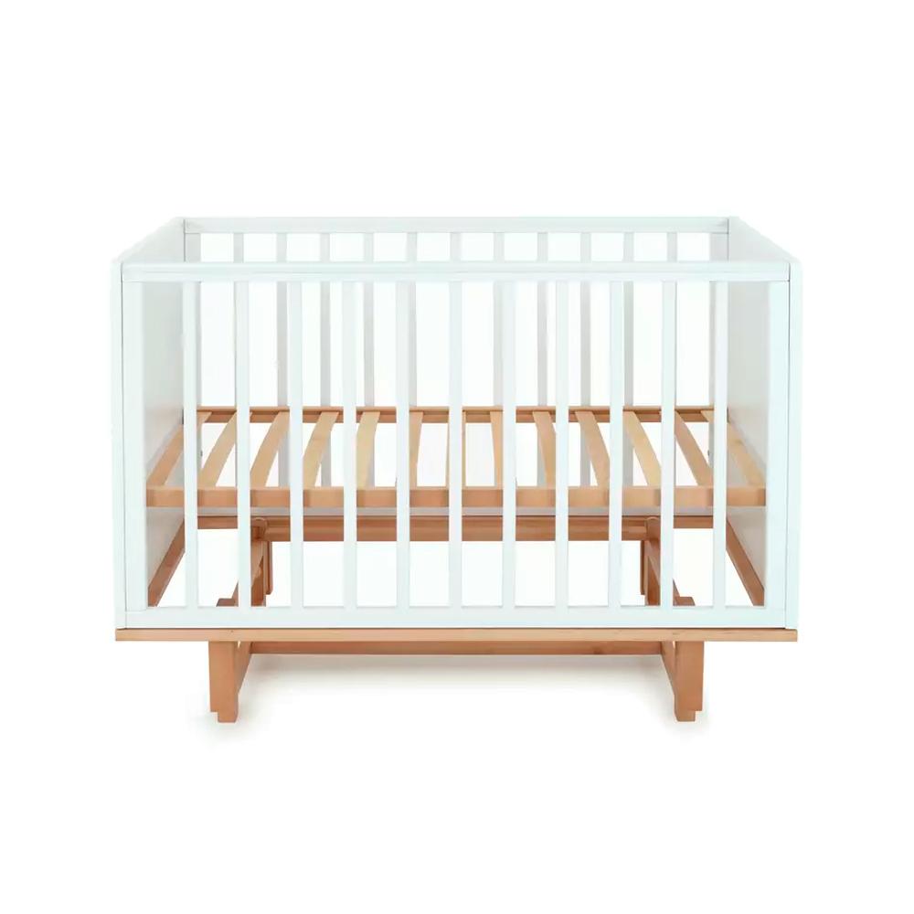 Кровать детская RANT BAMBOO Cloud White артикул 768 с маятником 120*60