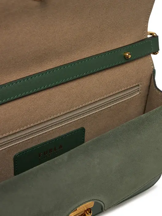 FURLA SFERA S CROSSBODY - VITELLO ROMA+SUEDE