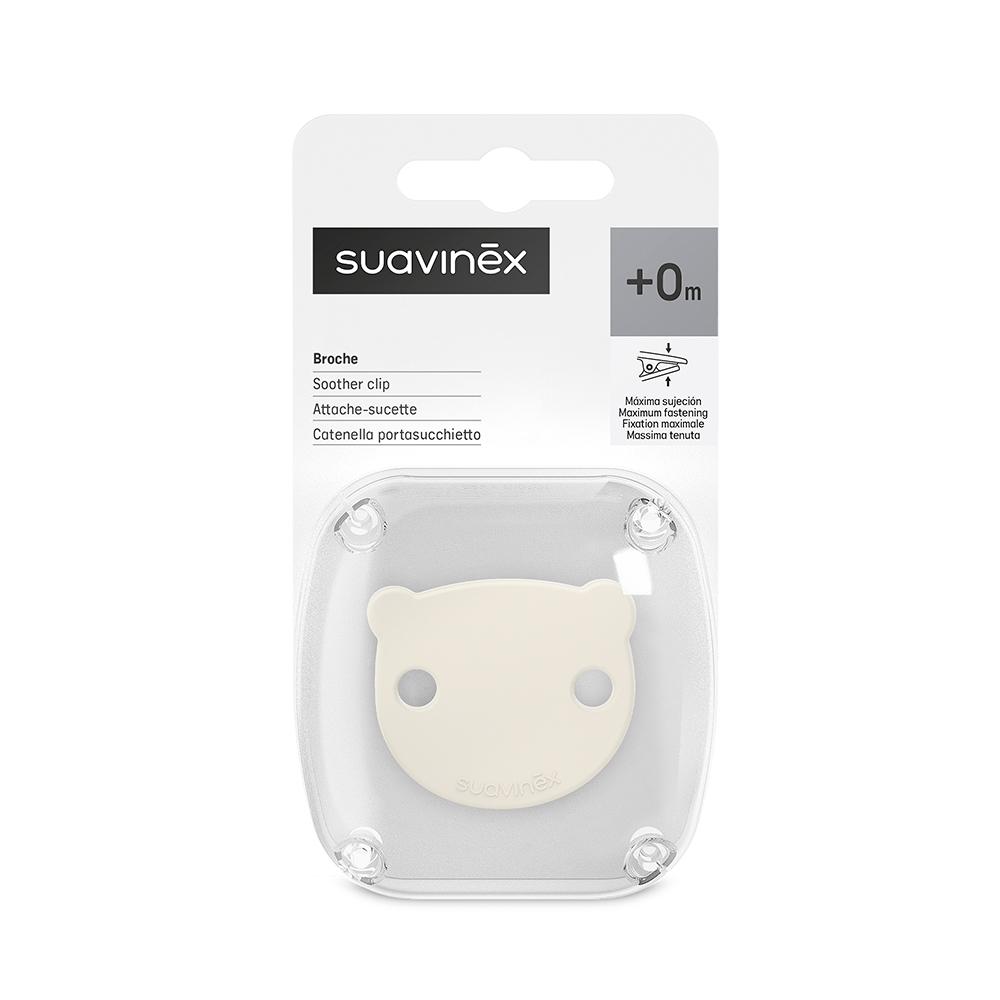 Держатель для пустышки Suavinex бежевый Wild Держатель для пустышки Suavinex бежевый Wild