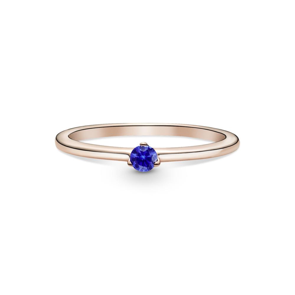 Кольцо PANDORA Rose со звездным синим кристаллом