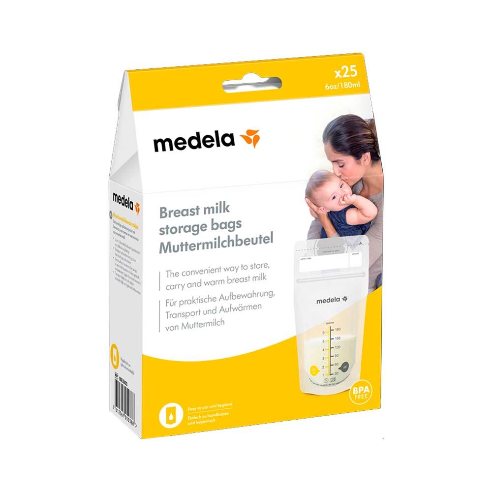 Пакеты для хранения грудного молока Medela 25 пакетиков 180 мл