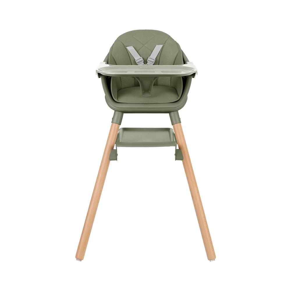 Стульчик для кормления 6в1 KikkaBoo Woody Army Green