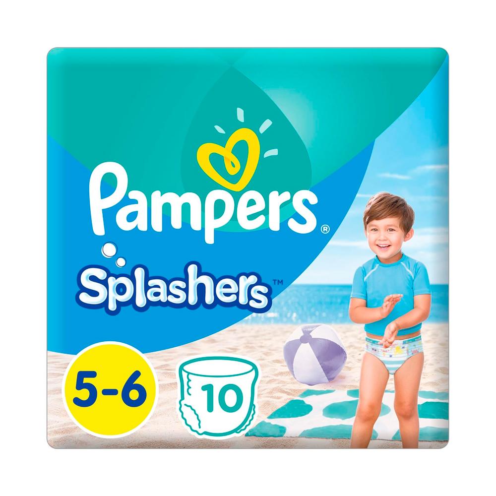 Трусики для плавания Pampers Splashers размер 5-6 (14+ кг) 10 шт