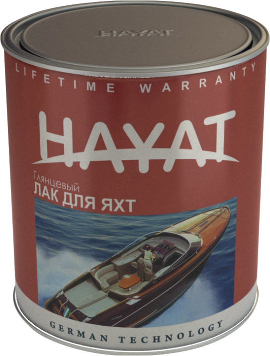 Лак для Яхт HAYAT 2.3 кг