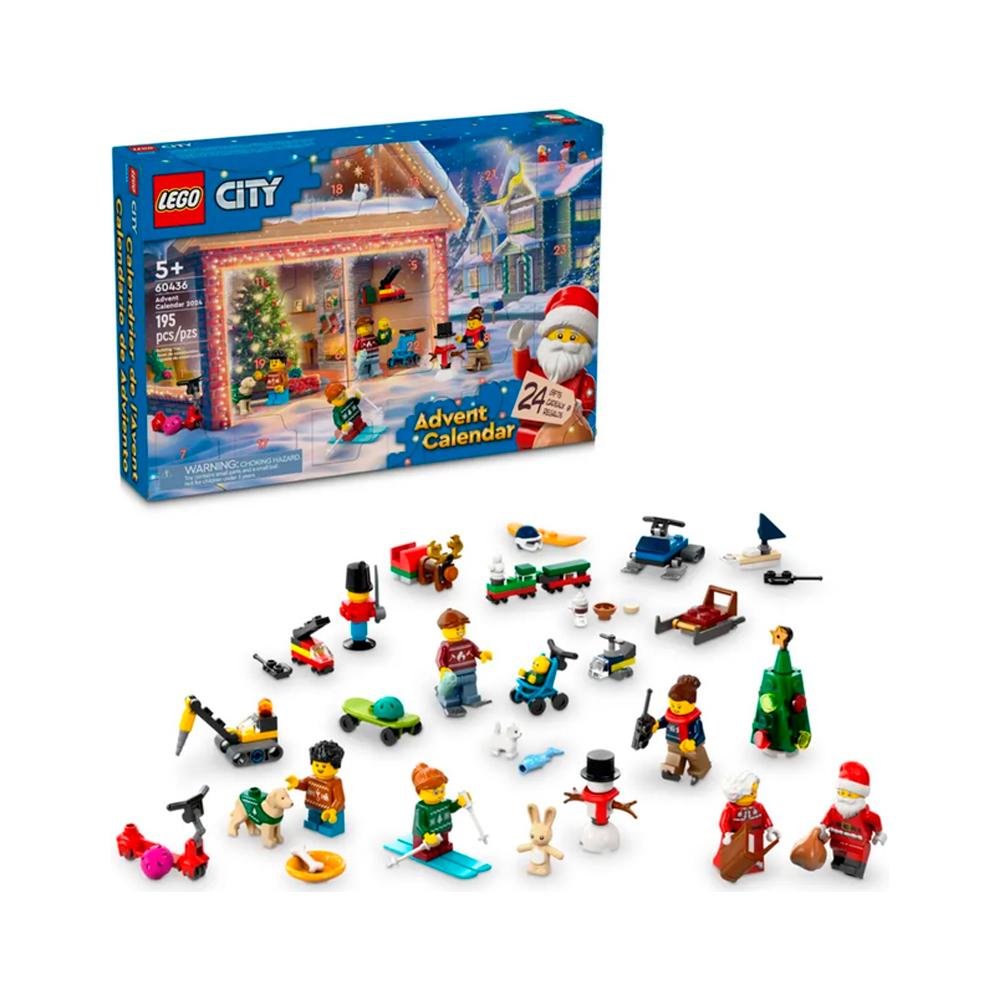 LEGO CITY OCCASIONS новогодний адвент-календарь 2024 5+