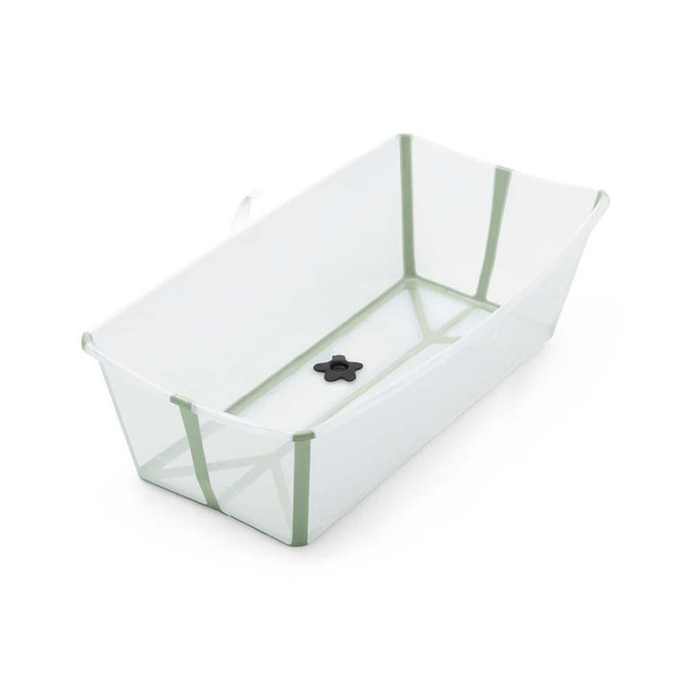 Ванночка для купания Stokke Flexi Bath Макси складная Transparent Green 0+