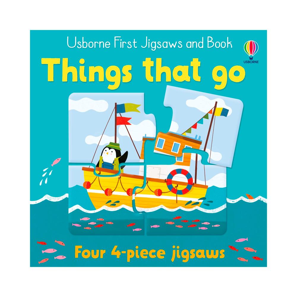 Книжка Jigsaws Things That Go 04 pieces