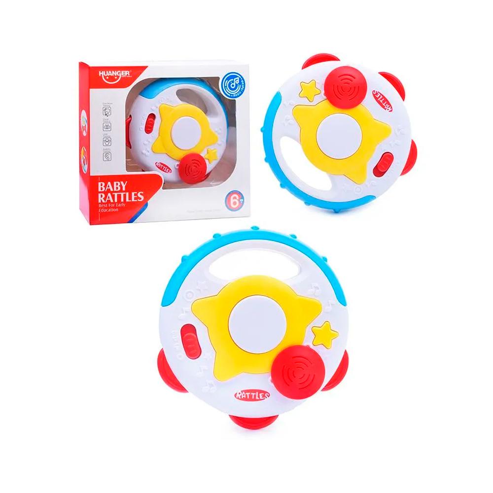 Интерактивная игрушка Бубен Huanger HE0511