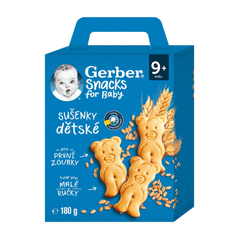 Детское печенье Gerber Nestle 9м + 180 гр