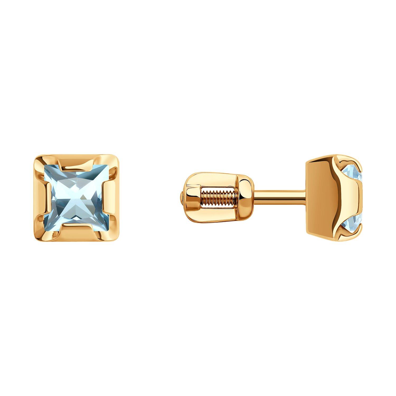 072 - Серьги 728703 Au 585