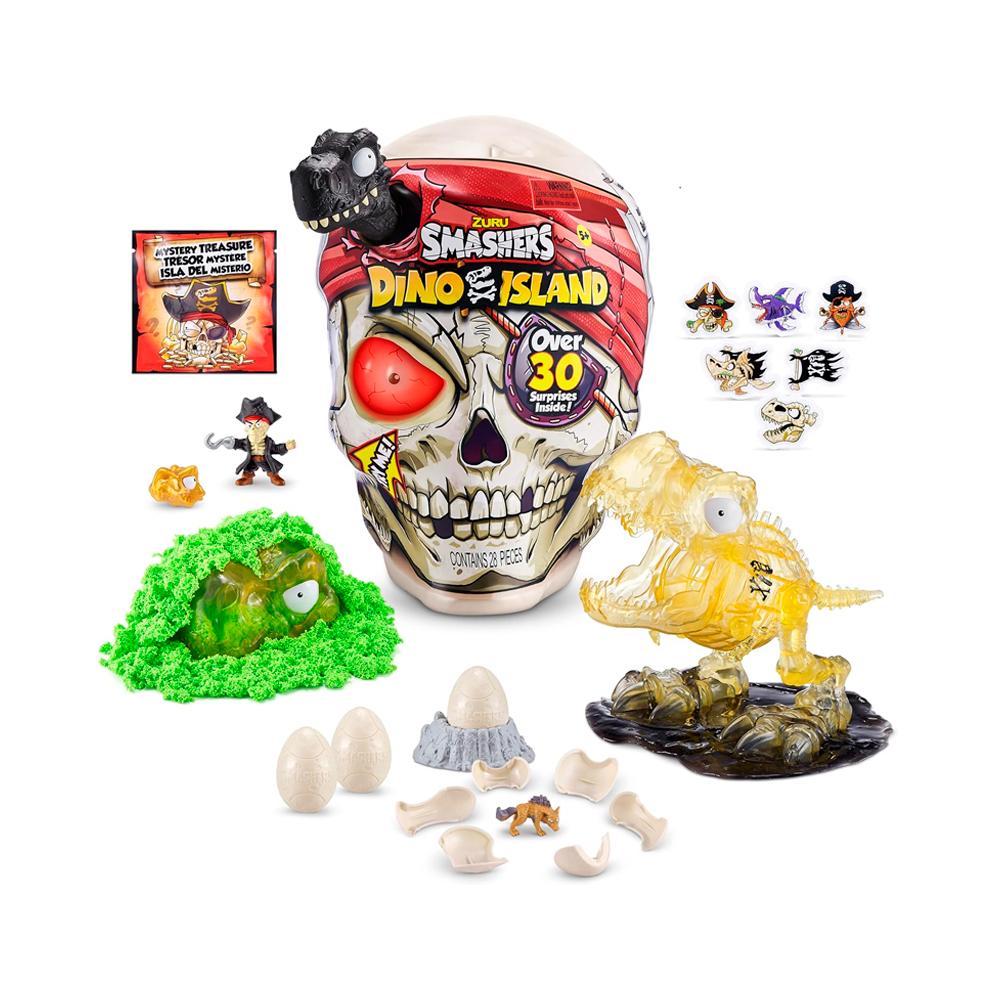 Фигурка-сюрприз Smashers Dino Island Giant Skull череп