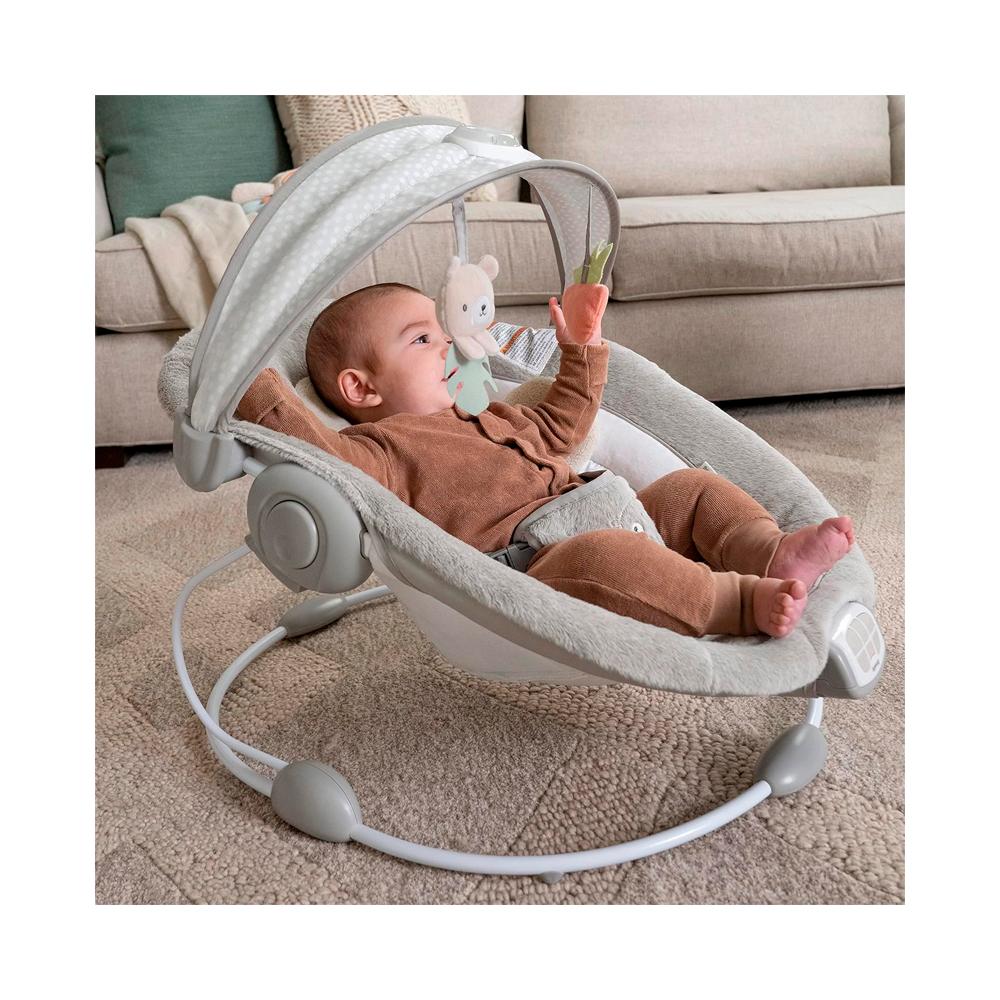 Баунсер c подсветкой Baby Ingenuity Nate