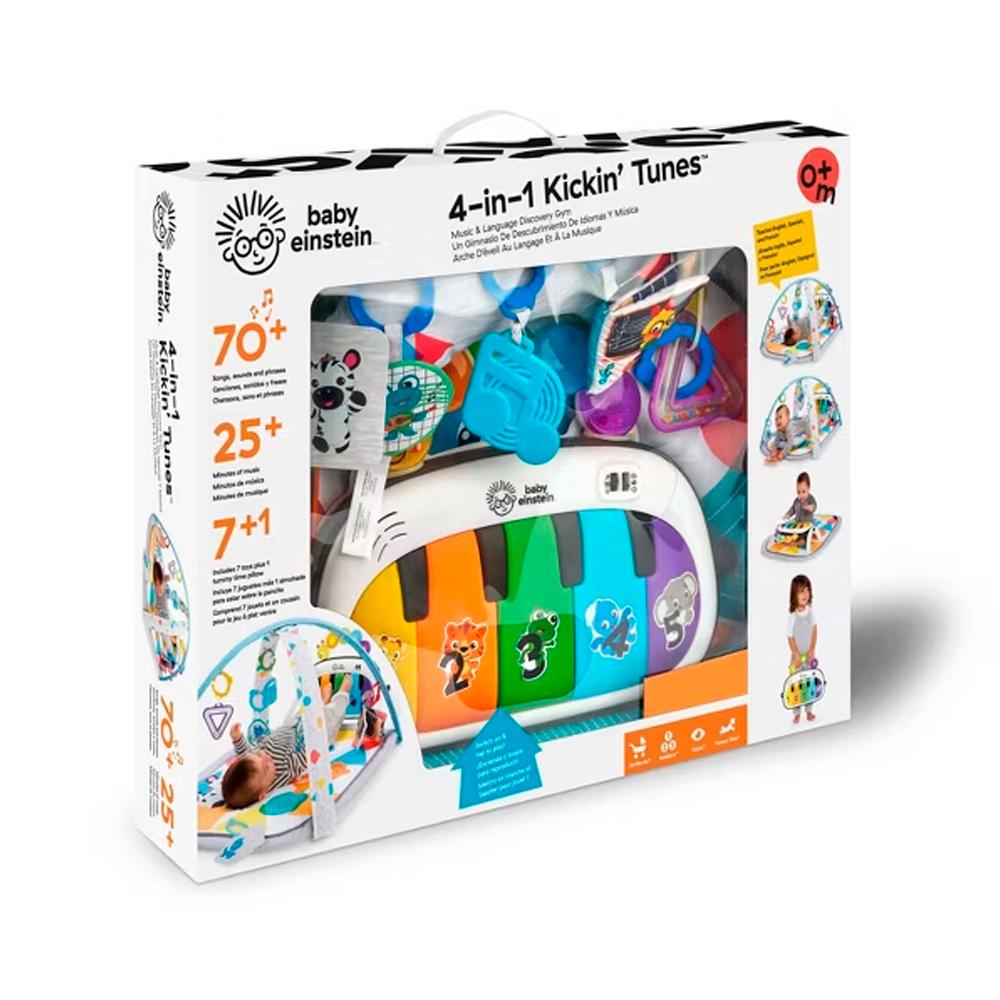 Развивающий коврик 4в1 Baby Einstein Kickin tunes Развивающий коврик 4в1 Baby Einstein Kickin tunes