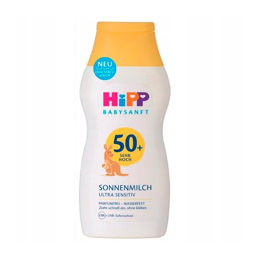 Солнцезащитный крем HIPP SUNMILK SPF 50+ 200мл
