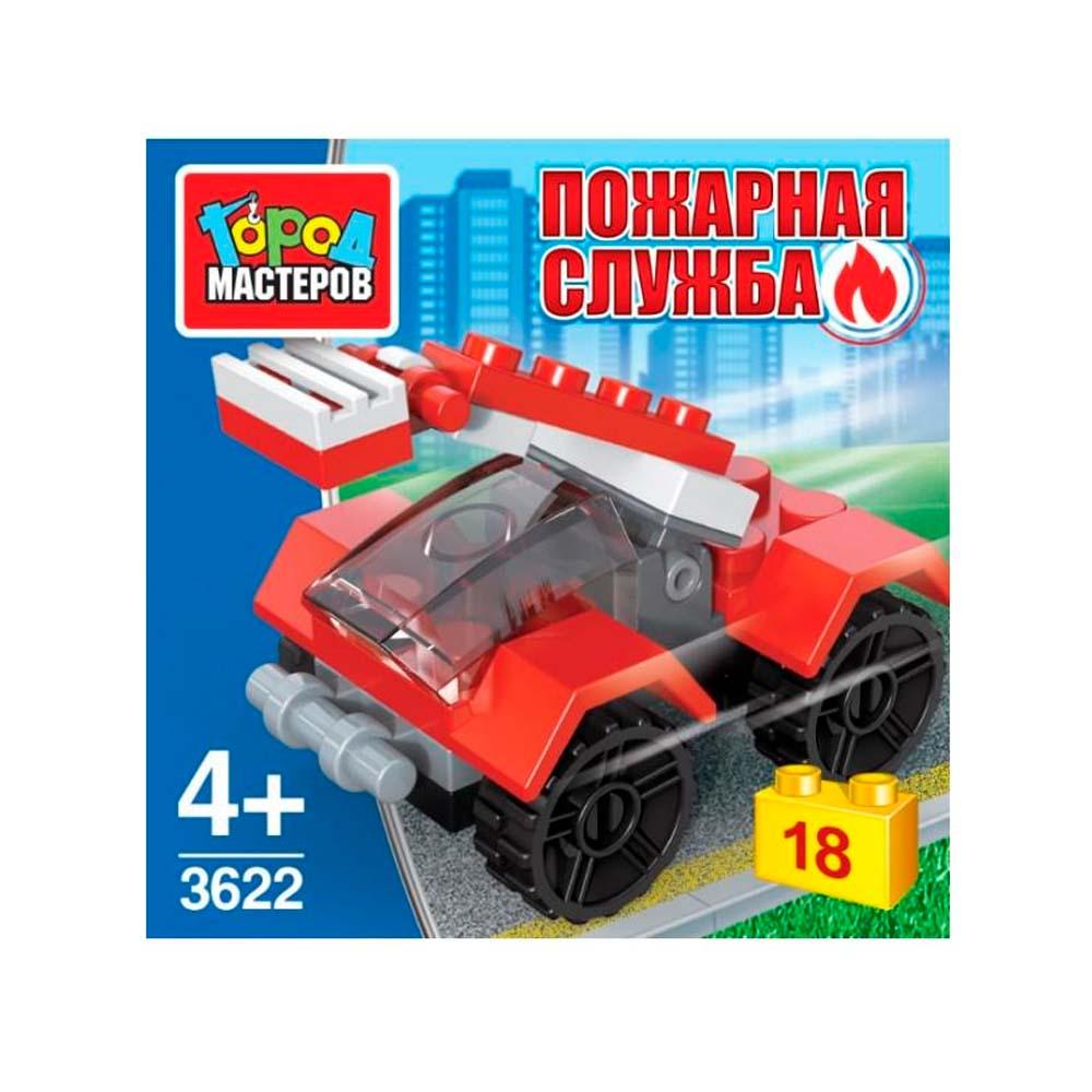 Конструктор пожарная машина Город мастеров