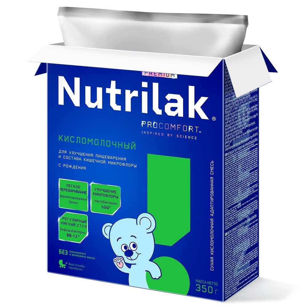 Сухая адаптированная смесь Nutrilak Premium Кисломолочный 0м+ 350 гр