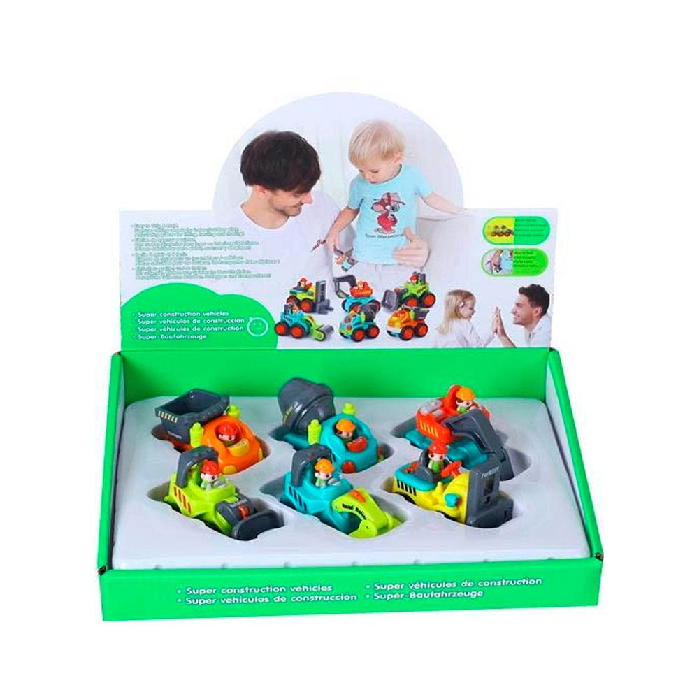 Набор Hola Toys Строительные машинки 6 шт