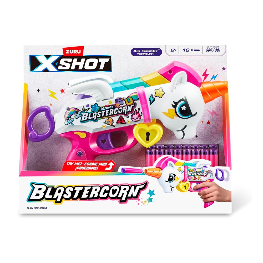 Бластер Zuru X-shot Unicorn 16 дротиков