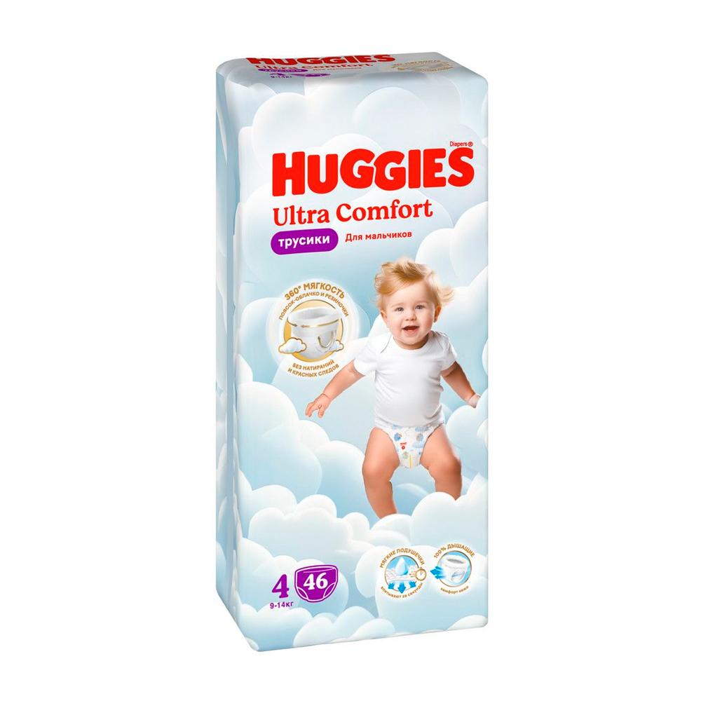 Трусики-подгузники Huggies Ultra Comfort Mega размер 4 Boy 46 шт Трусики-подгузники Huggies Ultra Comfort Mega размер 4 Boy 46 шт