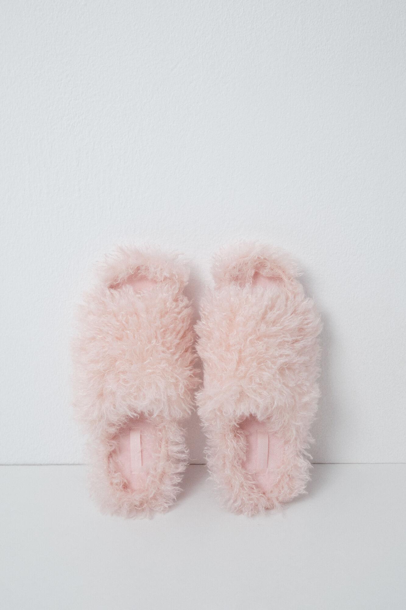 MMM FUR SLPRS PINK