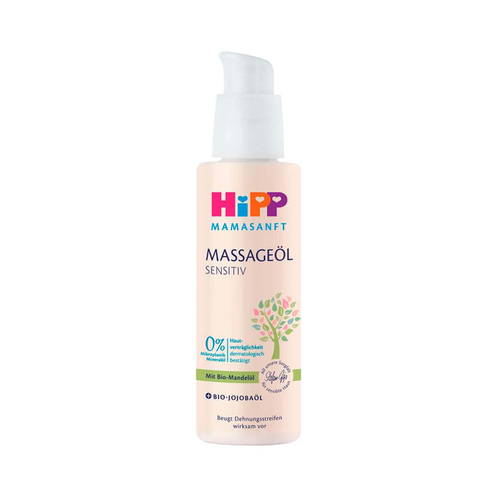 Масло массажное от растяжек HIPP MAMASANFT 100 мл