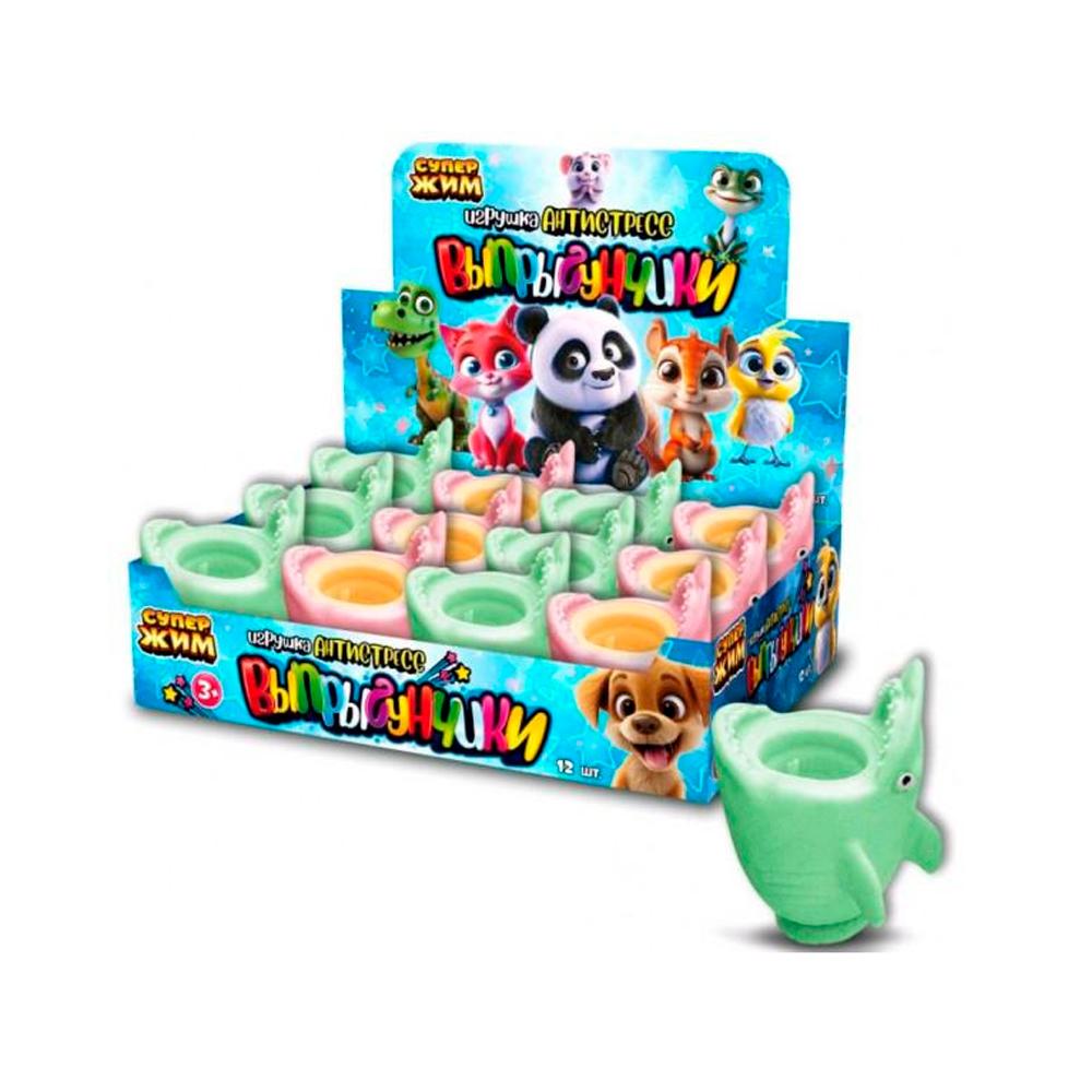 Игрушка-выпрыгунчик акула Супер Жим