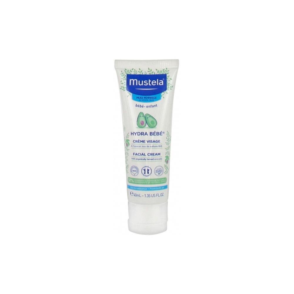 Крем Mustela Emollient cream face 0м+ 40 мл