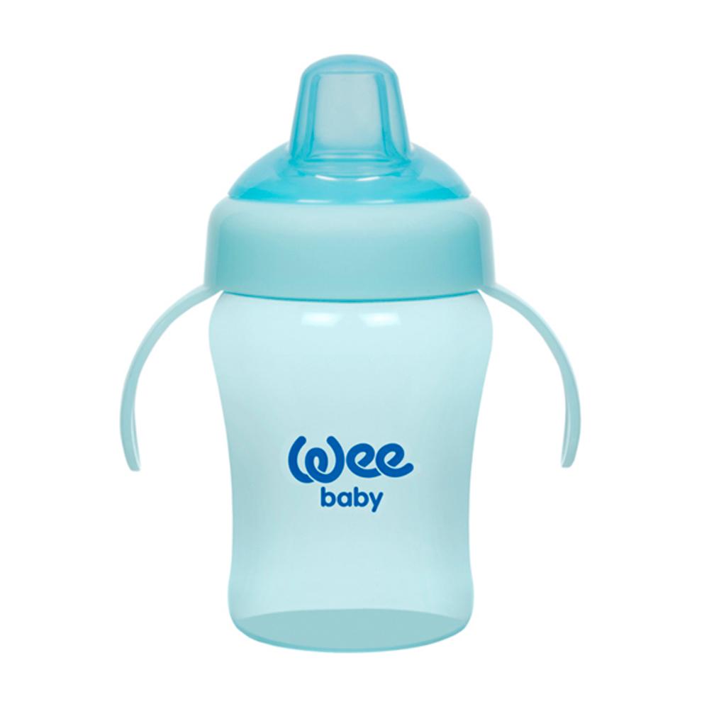 Поильник-непроливайка с ручками Wee Baby 6м+240 мл