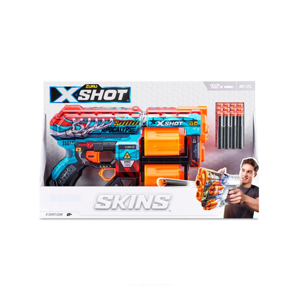 Бластер X-Shot Skins Dread Dart Apocalypse 12 дротиков