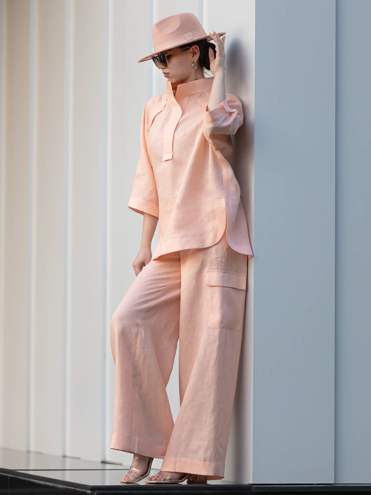 23-0330 Linen   Shaftoli - Peach  38