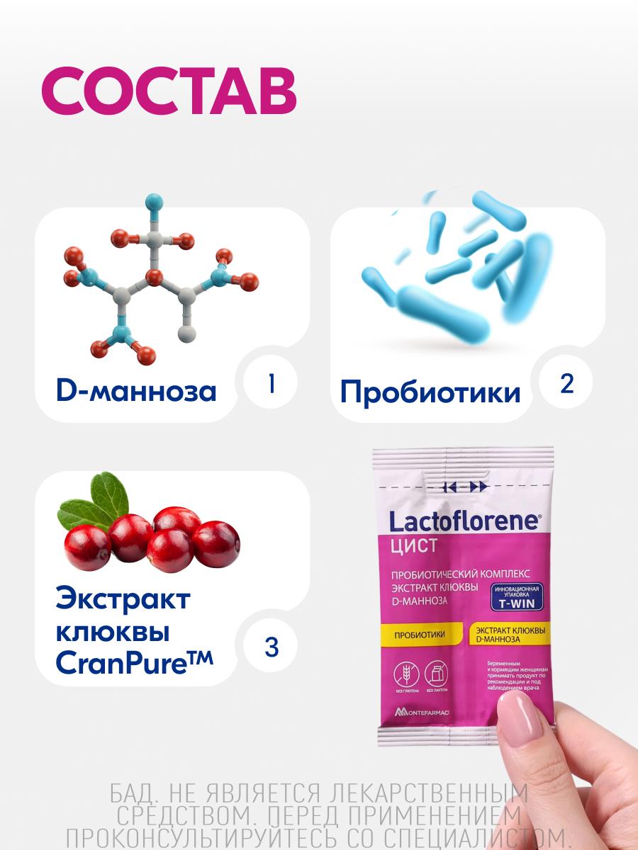 Порошок Lactoflorene Цист в 2-х камерных саше-пакетах Порошок Lactoflorene Цист в 2-х камерных саше-пакетах