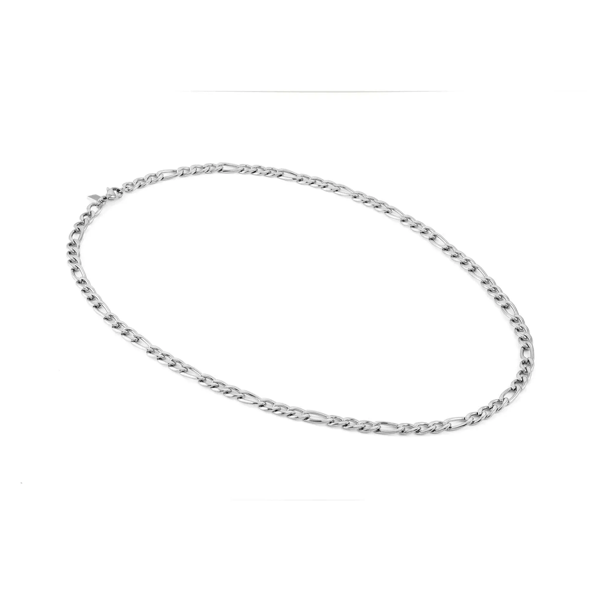 B-YOND steel necklace (LARGE CURB) (Steel)