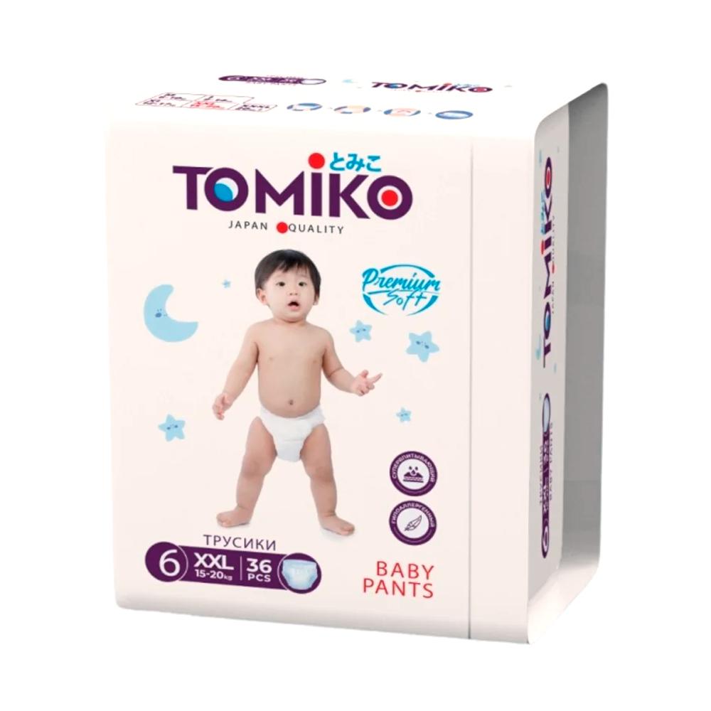Трусики-подгузники Tomiko размер XXL 15-20кг 36шт