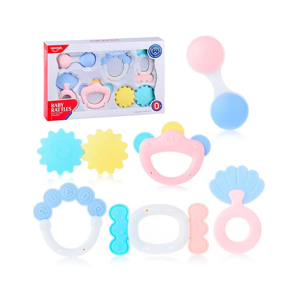 Набор погремушек-прорезывателей Huanger HE0114 6шт