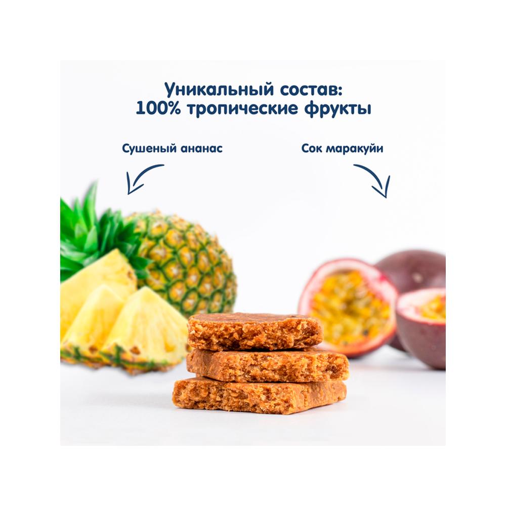 Батончик из тропических фруктов Fleur Alpine ананас маракуя 20гр