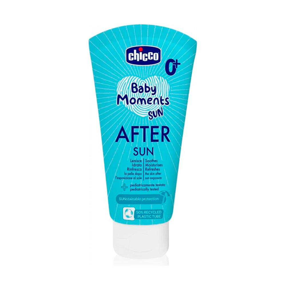 Детское молочко после загара Chicco Baby Moments After Sun, 150 мл