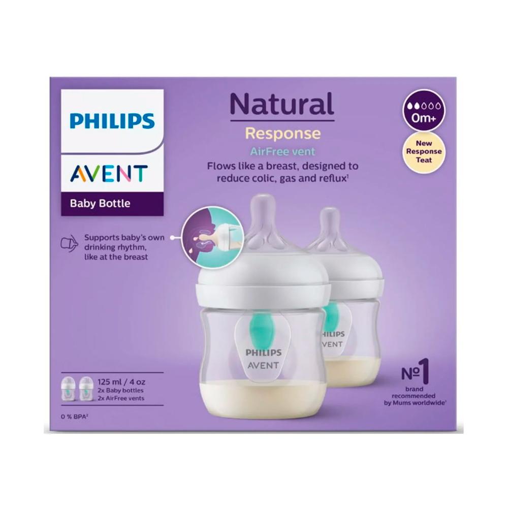 Бутылочка для кормления PHILIPS AVENT 0м+ 125мл 2 шт