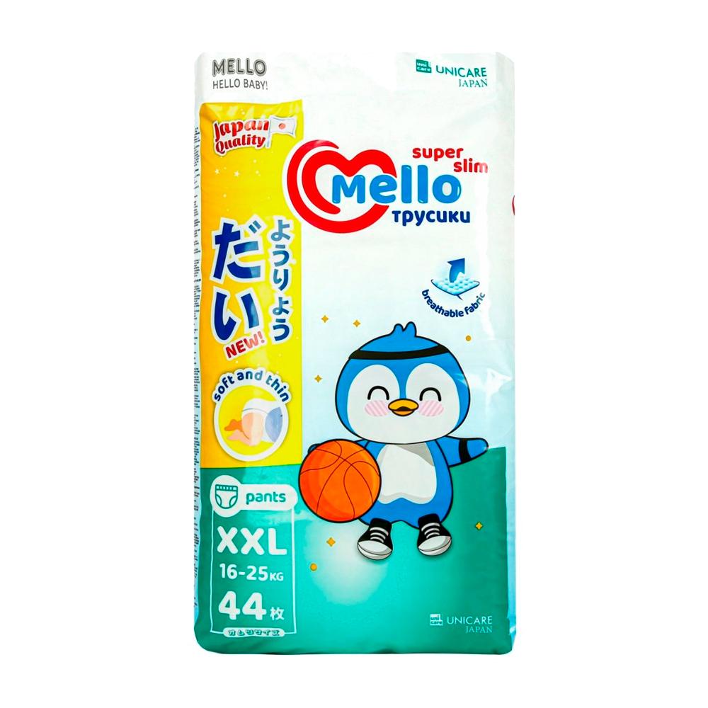 Трусики-подгузники Mello Super Slim размер XXL 16-25 кг 44 шт