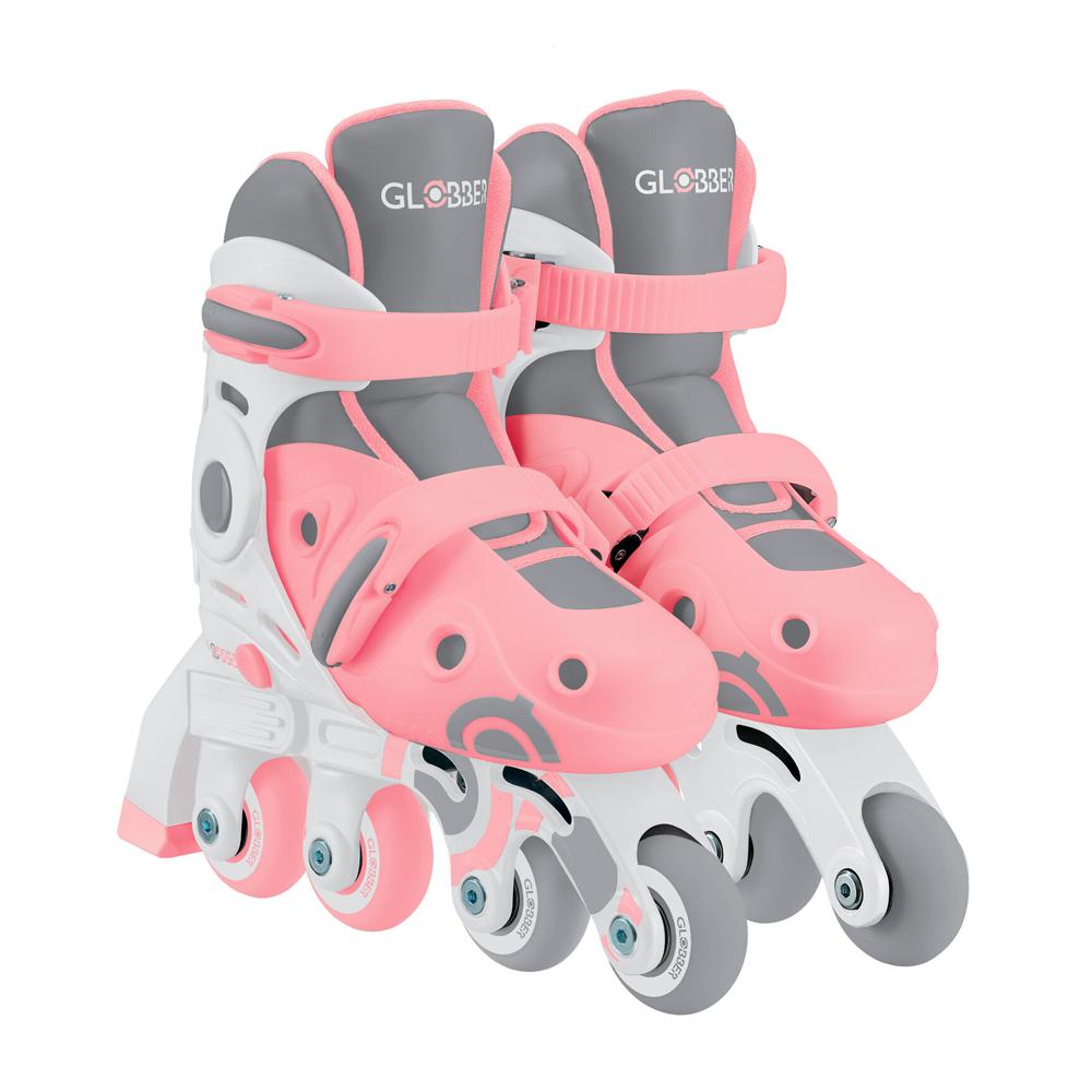 Обучающие ролики 2в1 GLOBBER PASTEL PINK 30-33